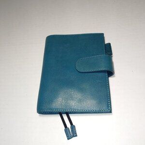 Moterm Leather Wallet Planner Turquoise Green OS